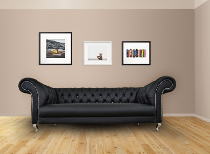 Chesterfield Sofa Polster Designer Couchen Sofas Garnitur Textil Stoff Textil 23