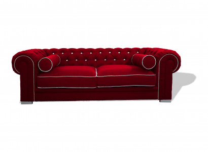Chesterfield Sofa 3 SITZER Polster Designer Couchen Sofas Garnitur SL Sofa 21
