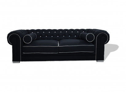 Chesterfield Sofa 3 SITZER Polster Designer Couchen Sofas Garnitur SL Sofa 25