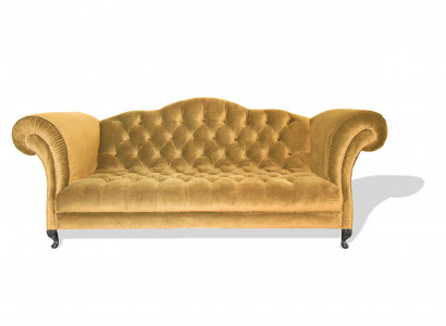 Chesterfield Sofa 3 SITZER Polster Designer Couchen Sofas Garnitur SL Sofa 44