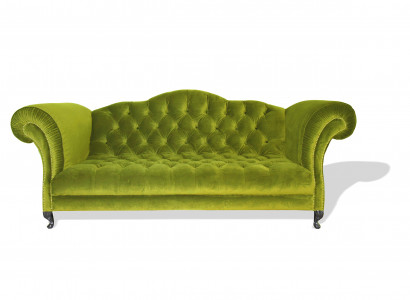 Chesterfield Sofa 3 SITZER Polster Designer Couchen Sofas Garnitur SL Sofa 50