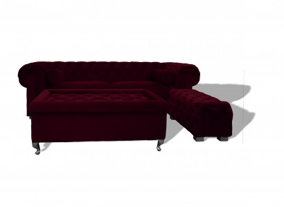 Chesterfield Sofa Polster Designer Couchen Sofas Garnitur Couch SLIII Sofa №19