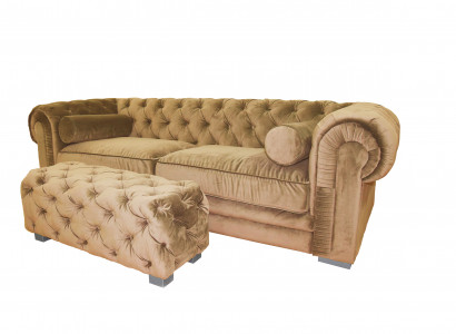 Chesterfield Sofa Polster Designer Couchen Sofas Garnitur Couch SLIII Sofa №40
