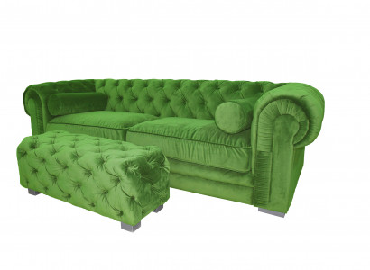 Chesterfield Sofa Polster Designer Couchen Sofas Garnitur Couch SLIII Sofa №42
