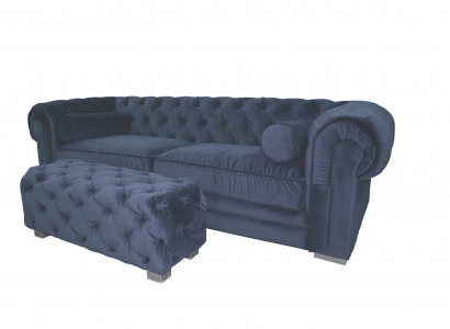 Chesterfield Sofa Polster Designer Couchen Sofas Garnitur Couch SLIII Sofa №44