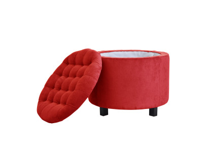 Hocker Fußhocker Ottoman Sitzhocker Sitzpouf Wohnzimmer Designer Solano