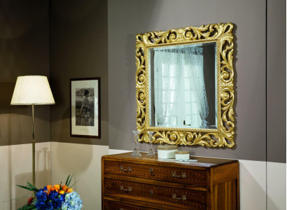 Design Großer Wandspiegel Spiegel Antik Vintage Klassischer Wand Barock Rokoko Neu