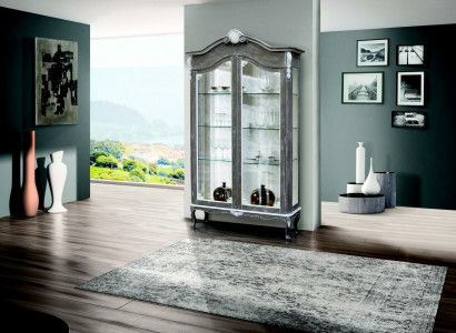 Möbel Klassische Stil Design Vitrine Wohnzimmer Schränke Glasschrank Regal Schränke Neu
