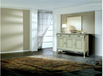 Luxus Italienische Holz Möbel Weiß Großes Buffet Schrank Wohnzimmer Möbel Neu