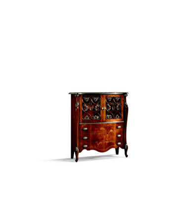 Schicke Anrichte Schrank Vitrine Kommode Design Möbel Schränke Kommoden