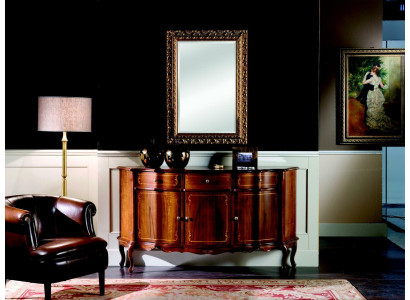 Schicke Holz Luxus Italienische Möbel 2tlg Set Möbel Stil Barock Kommode