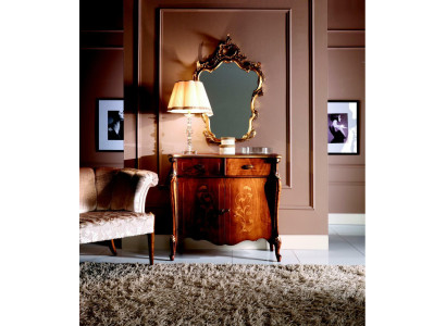 Luxus Italienische Möbel Design Kommode Schrank Braun Holz Möbel Stil