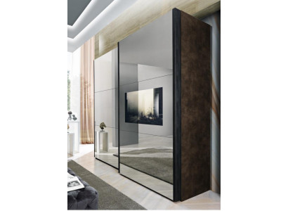 Schrank Massive Schlafzimmer Möbel Italien Echtholz Kleiderschrank Holzschrank