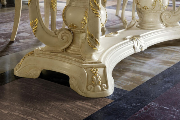 Tisch Luxus Esstisch Italienische Design Möbel Einrichtung Tische Massivholz