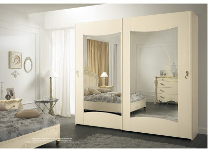 Kleiderschrank Art déco Möbel Italienische Einrichtung Schlafzimmer Schrank Neu