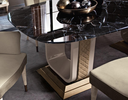 Einrichtung Tische Arbeitsplatte in Marmoroptik Neu Luxus Italienische Design