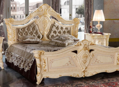 Design Luxus Doppel Hotel Betten Neu Schlafzimmer Massiv Holz Polster