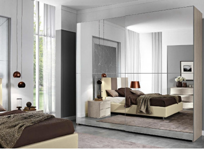 Kleiderschrank Schwebetüren Schränke Holz Schrank Schlafzimmer Garderobe Möbel