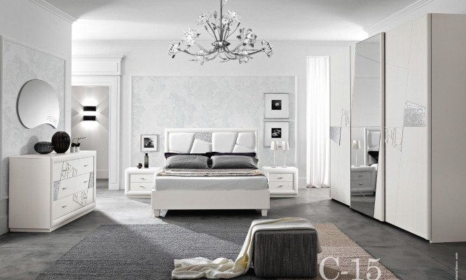 Schränke Italien Kleiderschrank Schrank Luxus Schwebetüren Design Holz Modern