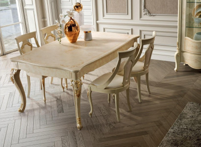 Italienische Esstische Tisch Holz Tische Möbel Esstisch Antik Stil Holztisch Neu