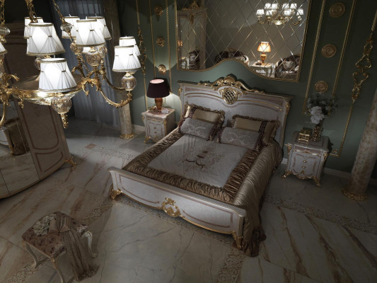 Bett Schlafzimmer Betten Doppelbett Bettrahmen Hotel Design Polster Luxus Möbel