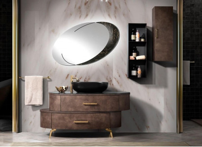 Waschbecken Italienisches Badezimmer Unterschrank Waschtisch Klassischer Schrank