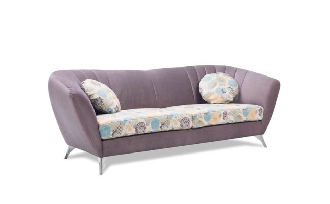 Design Poster Couch Sofagarnitur Sitz 3+2 Sitzer Set Stoff Garnitur Vittoria