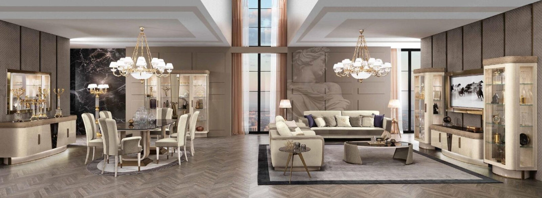 Vitrinen Glas Schrank Schränke Regal Holz Vitrine Design Modern Wohnzimmer Neu