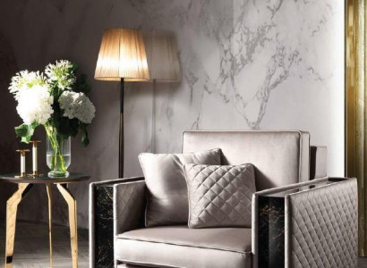 Sessel Couch Polster Sitz Designer Textil 1 Sitzer Couchen Polster Modern Design