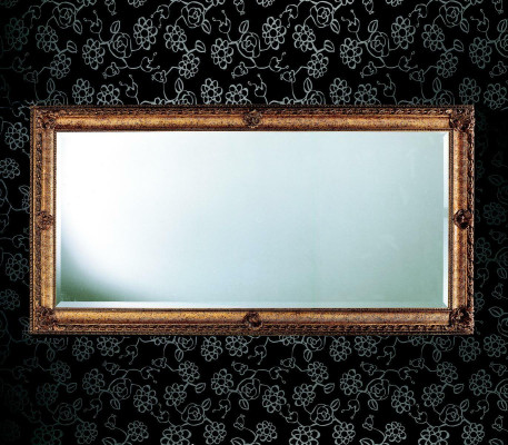 Großer Wand Spiegel xxl royal Barock Stil Design Möbel Rokoko Holz Rahmen 181x91