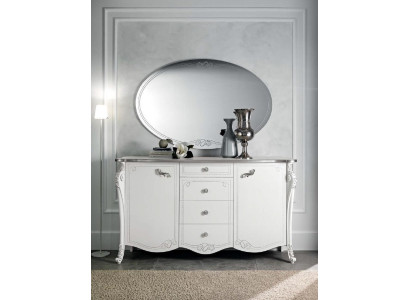 Kommode Wohnzimmer Kommoden Schubladen Holz Sideboard Klassische Design Neu