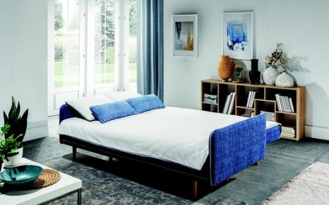 Mega komfortables modernes 3-Sitzer-Schlafsofa im klassischen Stil aus CHFpa