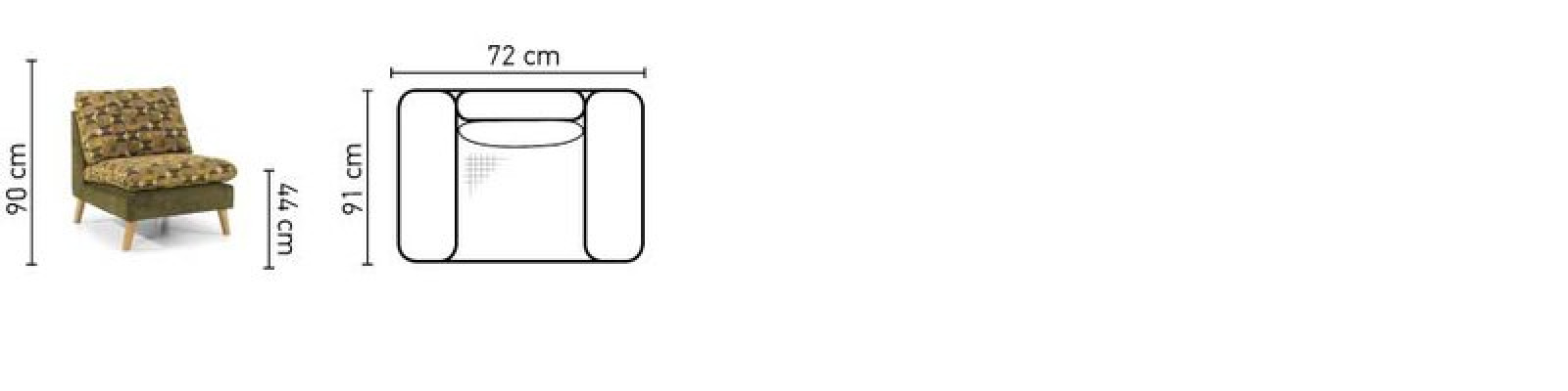 Design Relax Club Sessel Lounge Sofa 1 Sitzer Fernseh Stuhl Polster Stoff