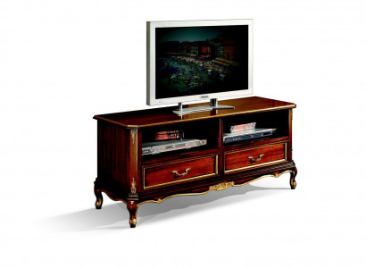 Klassisches Sideboard tv lowboard rtv Schrank Tisch Wohnzimmer Luxus Holz Möbel Neu