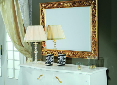 Wandspiegel Spiegel Bad Flur Design Salon Antik Stil Glas Vintage Barock Rokoko