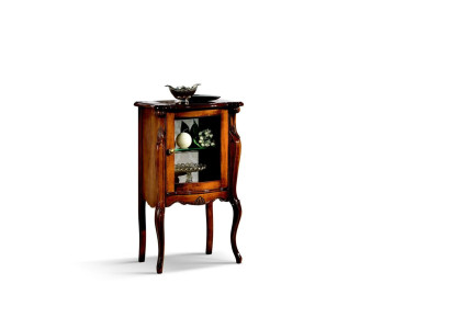 Designer Italienische Möbel Vitrine Barock Kleiderschrank Glasschrank Anrichte Neu
