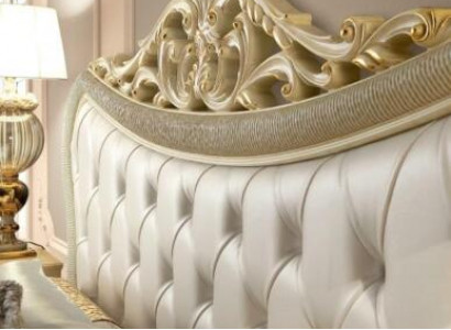 Doppelbett Bett Luxus Betten Holz Bettgestelle Bettrahmen Beige Design Modern