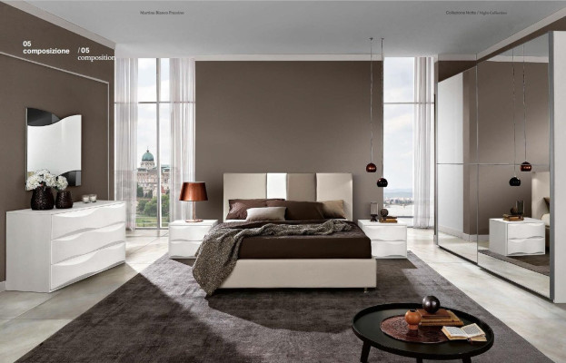 Luxus Set Kommode mit Spiegel Kommoden Konsole Garnitur Holz Modern Design Weiß