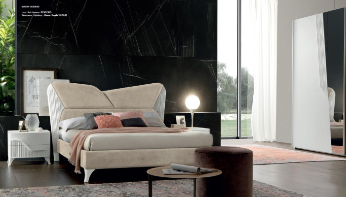 Bett Betten Bettrahmen Holz Doppel Schlafzimmer Weiß Modern Doppelbett Möbel Neu