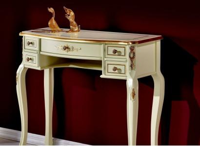 Design Luxus Möbel Sekretar Antik Stil Barock Tisch Holz Italienische Möbel Neu