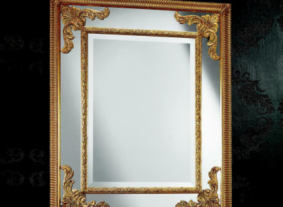 Dekoration Spiegel Wandspiegel Flurspiegel Bad Flur Holz Wand Spieglein Barock