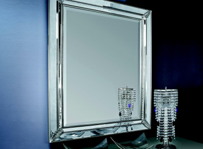 Klassischer Wandspiegel Holzrahmen Antik Stil Spiegel Barock Italienische Möbel Neu