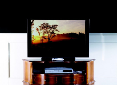 RTV Schrank Italienische Möbel Sideboard TV Lowboard Wohnzimmer Holz