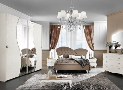 Möbel Design Betten Möbel Italien Bett Doppelbett Naturholz Schlafzimmer Holz