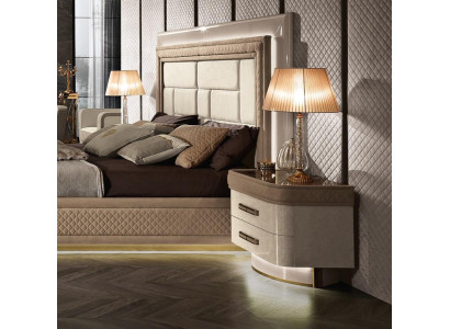 Schlafzimmer Konsolen Nachttisch Beistelltisch Modern Design Möbel HolzBeige Neu