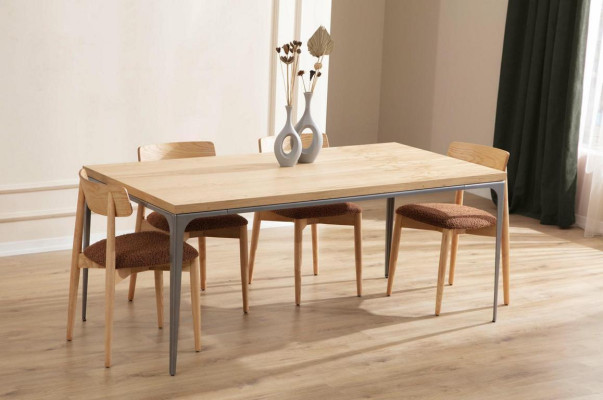 Esstisch Braun Tisch Luxus Esszimmer Stil Klassischer Modern Möbel Neu