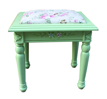 Textil Hocker Sofa Pouf Polster Beistellhocker Möbelhocker Hocker Holz Sitz Neu