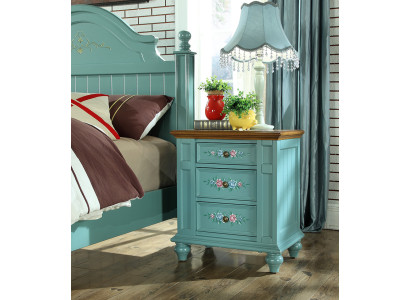 Klassische Nachttische aus echtem Holz Schlafzimmer Konsolentisch Beistelltische