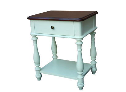 Klassische Nachttische aus echtem Holz Schlafzimmer Landhausmöbel Beistelltische