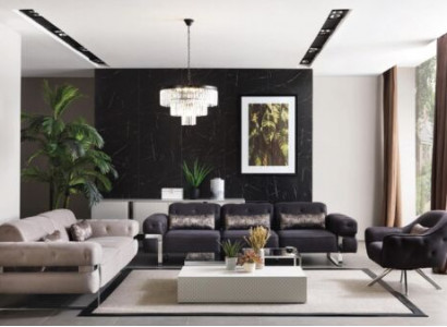 Sofagarnitur Set 431 Sitz 3x Couchtische Couch Garnitur Design Tische 6tlg.